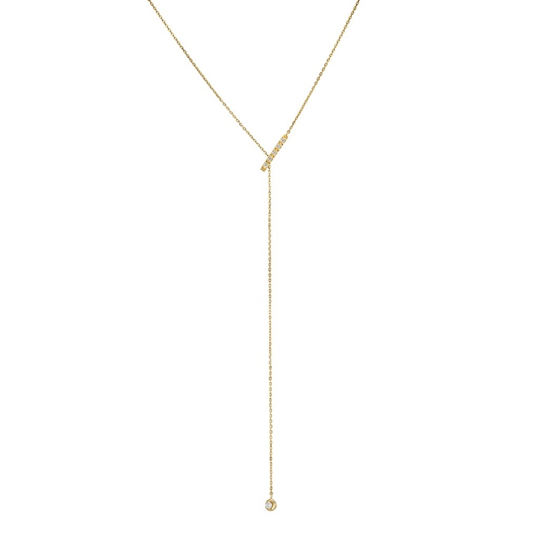 STAR JEWELRY_K10 ネックレス【Holiday限定】LARIAT NECKLACE