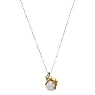 VENDOME BOUTIQUE(ヴァンドーム ブティック) パール ネコペンダント