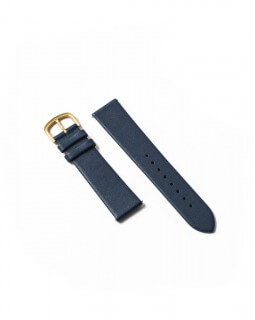 LAGOM WATCHES プレミアムイタリアンレザーストラップ - ネイビー