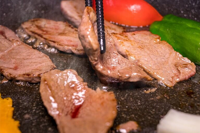 みずとみ精肉店_実食した焼肉_モモとウデ