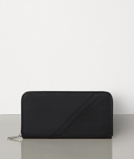 bottega veneta マルコポールカーフ ミディアム ジップアラウンドウォレット