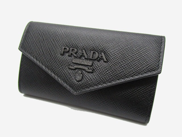 PRADA_プラダ_サフィアーノレザー キーケース