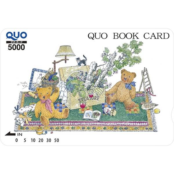 QUO BOOK CARD 5000