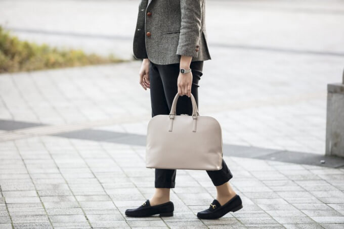 Business Leather Factory(ビジネスレザーファクトリー)スリムビジネスバッグ(デルタ)_サイズイメージ