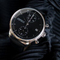 About Vintage_アバウトヴィンテージ__1844 CHRONOGRAPH STEELBLACK_文字盤