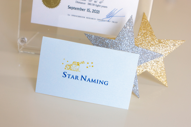 STAR NAMING GIFT_スターネーミングギフト_メッセージカード