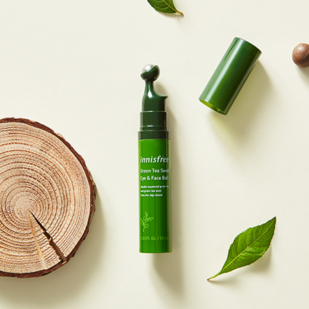 innisfree_グリーンティーシードアイ&フェイスボース_商品写真①