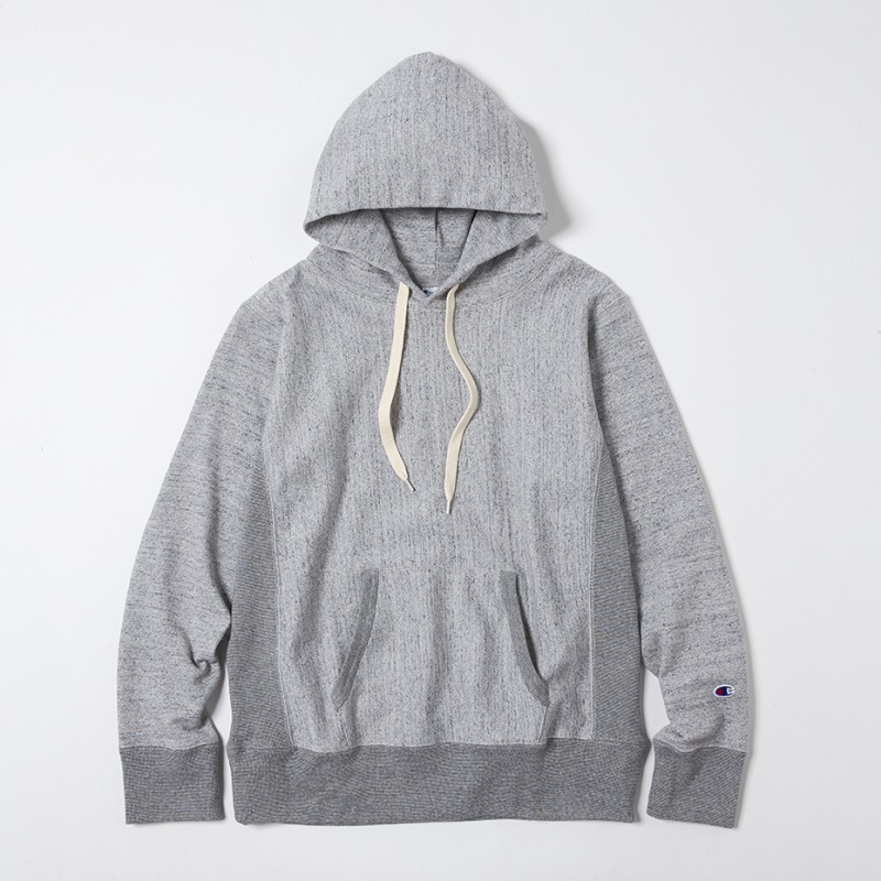 Champion_フーデッドスウェットシャツ_商品写真①