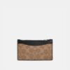 COACH_ジップ カード ケース シグネチャー キャンバス