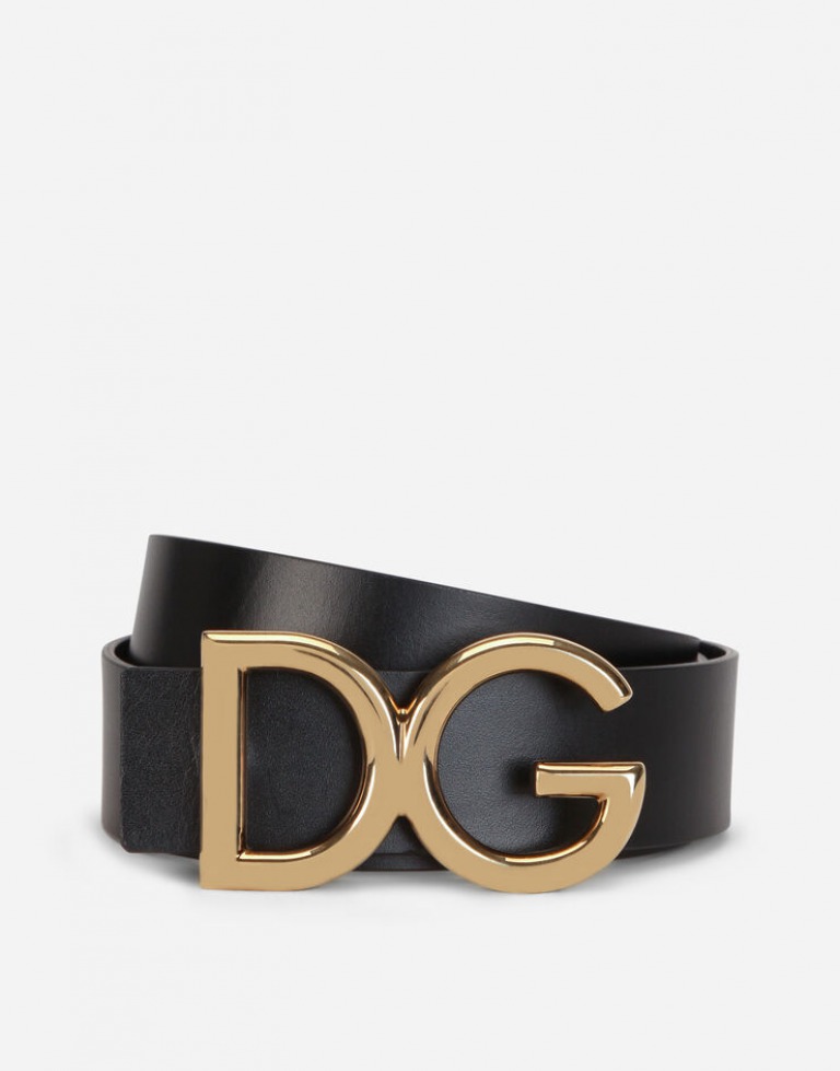 Dolce＆Gabbana_ベルト レザー DGロゴ