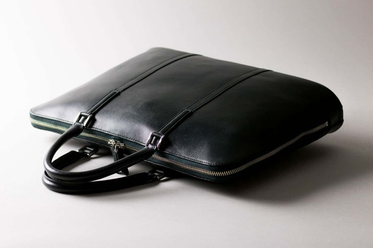 Business Leather Factory_スリムビジネスバッグ_商品写真