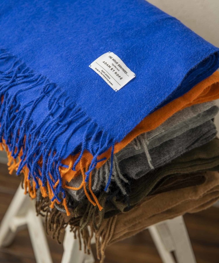 《23AW 新色追加》【THE INOUE BROTHERS for ADAM ET ROPE'】BRUSHED SCARF