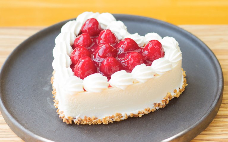 GOOD EATZ糖質制限のハート形木苺レアチーズケーキ_商品画像
