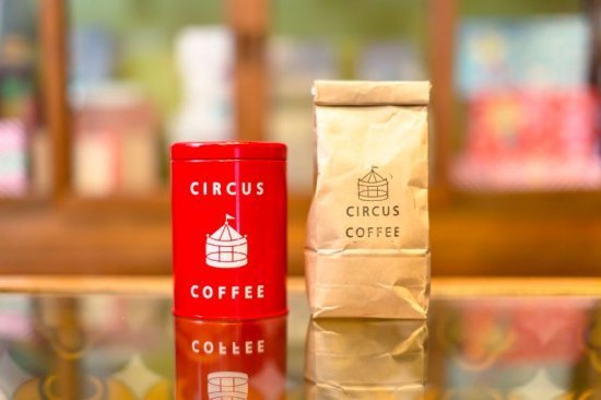 CIRCUS COFFEEコーヒー缶ギフト★赤（1缶ギフト）_商品画像
