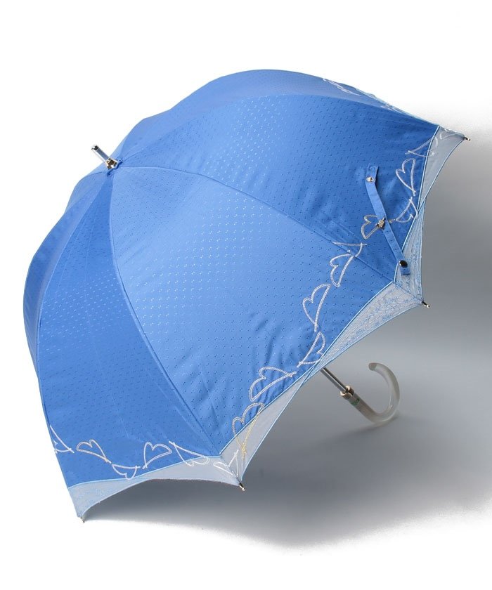 LANVIN晴雨兼用日傘　ドビーオーガンジー刺繍_商品画像