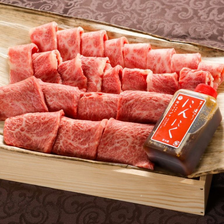肉のイイジマ常陸牛吟撰焼き肉食べ比べセット 500g_商品画像