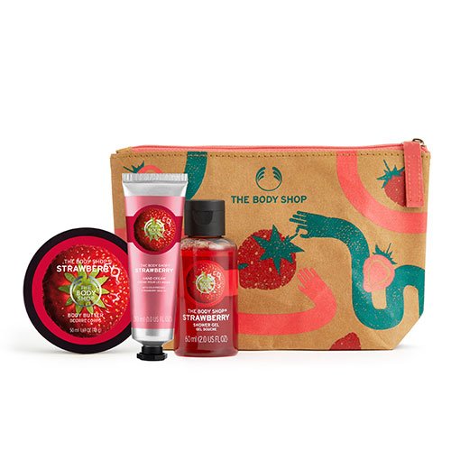 THE BODY SHOP 数量限定】ポーチギフト ストロベリー_商品画像