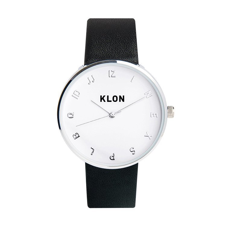 klon_KLON MOCK NUMBER BLACK Ver.SILVER 40mm_商品画像