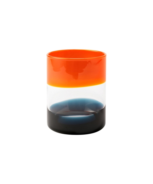 THE CONRAN SHOP_OMBRE ORANGE AND BLUE TUMBLER
