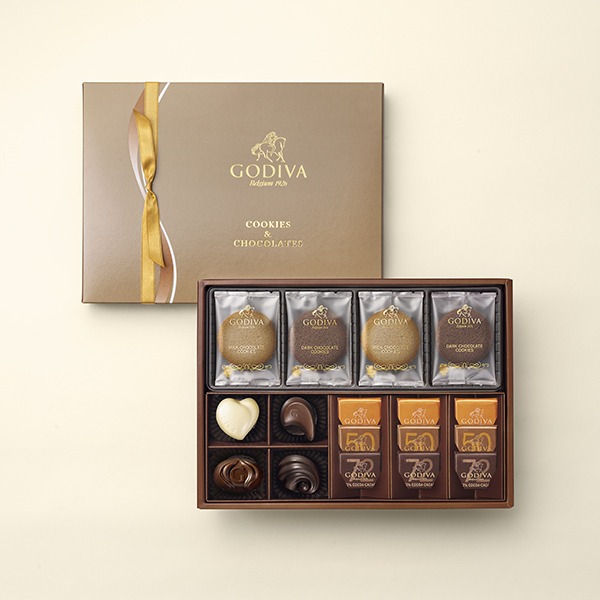 GODIVA_クッキー&チョコレートアソートメント_商品写真