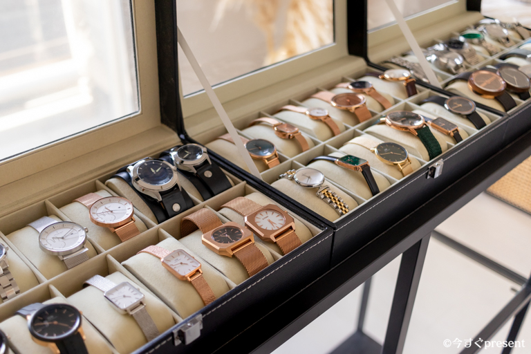 ico所有の腕時計コレクションの一部