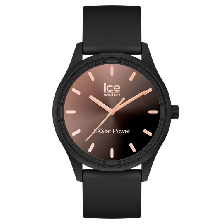 ice watch_ICE solar power - アイスソーラー サンセットブラック - スモール【ソーラー電池】