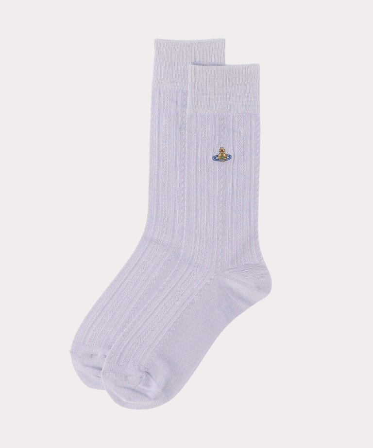 Vivienne Westwood_ハイゲージレース クルーソックス