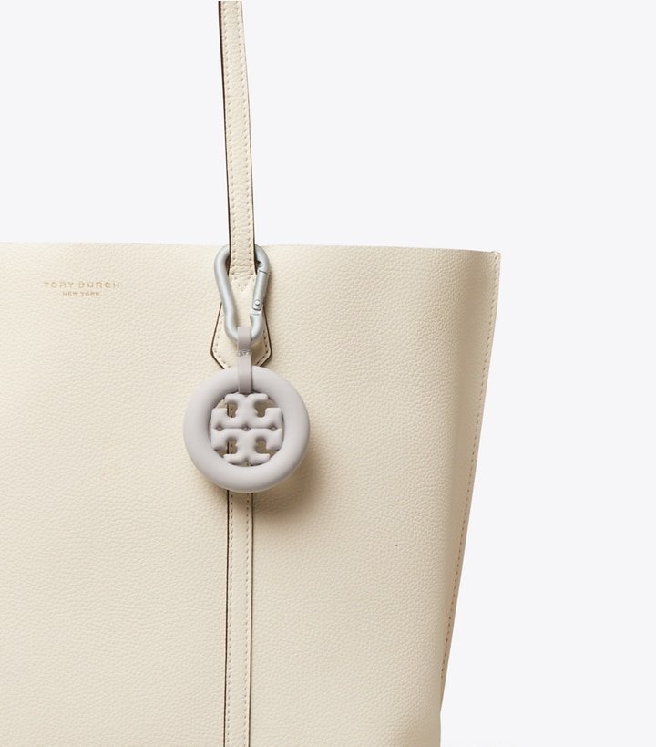 Tory Burch_パフアップ ロゴ キーリング