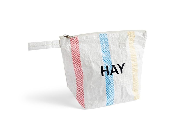 HAY_CANDY STRIPE WASH BAG M