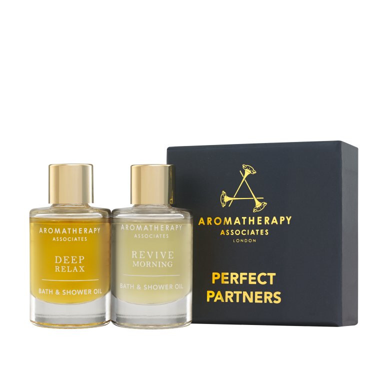 AROMATHERAPY ASSOCIATES_Perfect Partners Bath & Shower Oil Duo