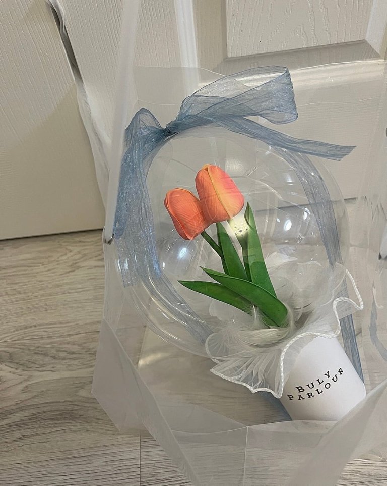 BULY PARLOUR_TULIP BLOOMED【18cm BUBBLE FLOWER】