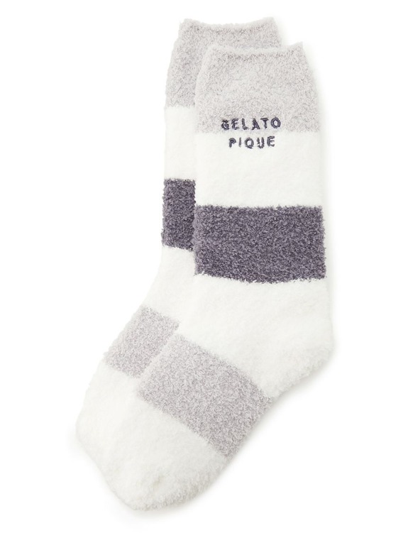 gelato pique_ベビモコ３ボーダーソックス_商品写真