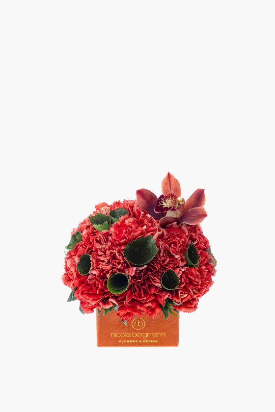 Nicolai Bergmann_Artistic Autumn　フレッシュフラワーキューブアレンジメント