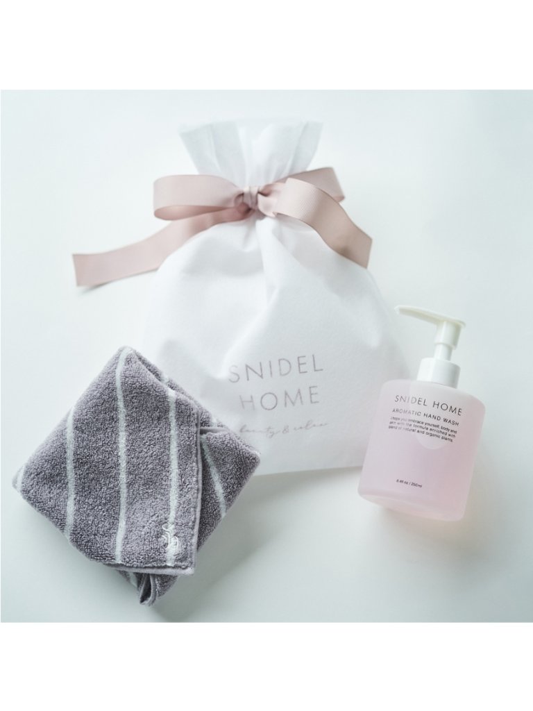 SNIDEL HOME_handsoap & handtowel set