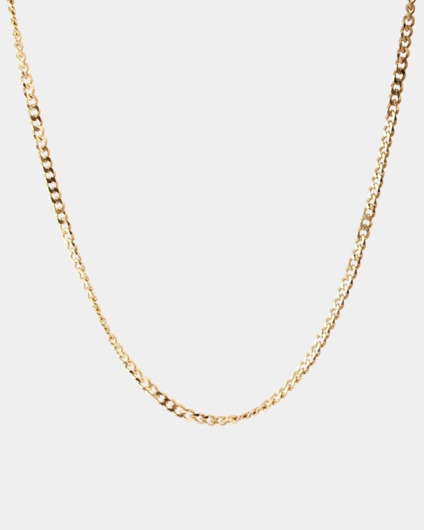 LIMELY_CURB CHAIN NECKLACE