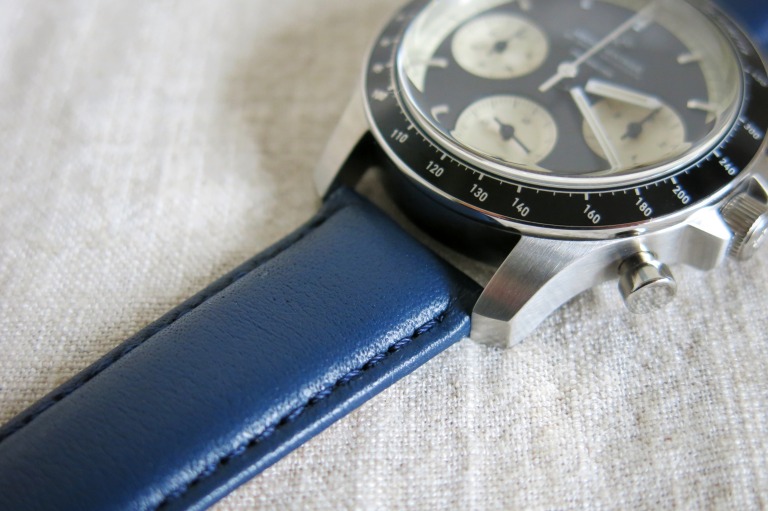 about vintage_1960racing chronograph_レザーベルト